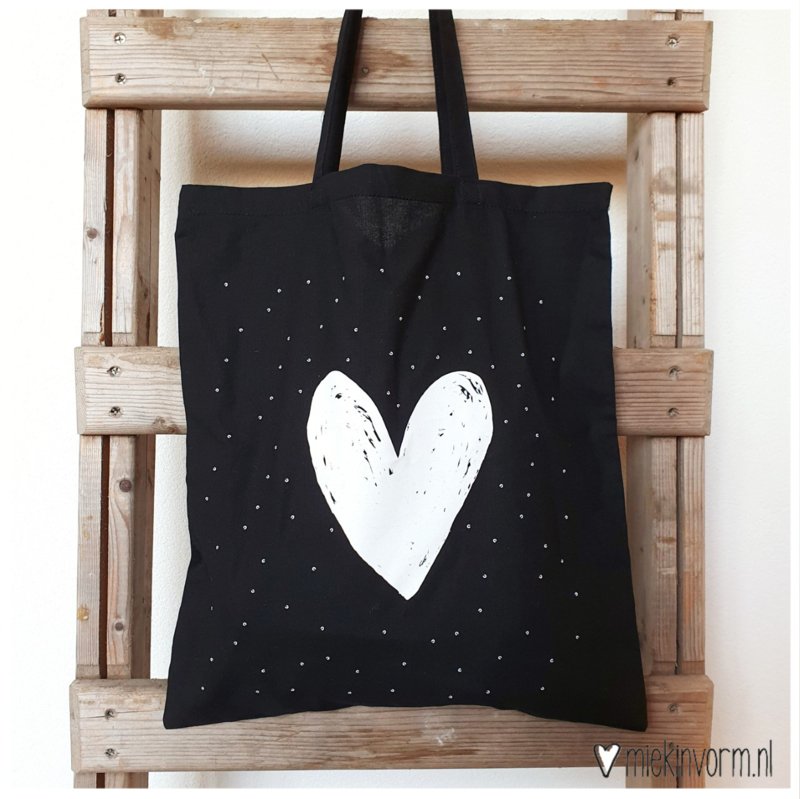 Canvas tas groot hotsell